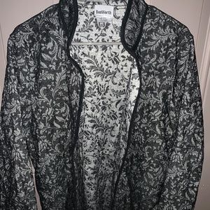 BonWorth black and white blazer